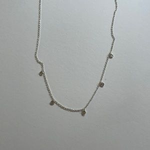 GORJANA 5 DISC CHOKER SILVER